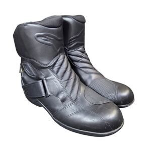 MEN’S‎ APLINESTARS RIDGE V2 WATERPROOF MOTORCYCLE BOOTS BLACK SIZE 12.5